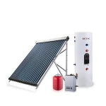 Solar collector with pressurized solar water heater tank 500 Liter