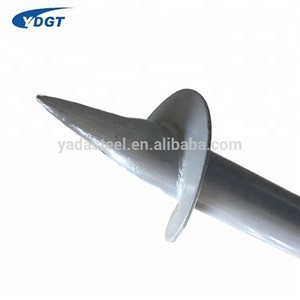 Buy Solar Panel Mounting Stand Hot Dipped Galvanized Ground Screw With ...