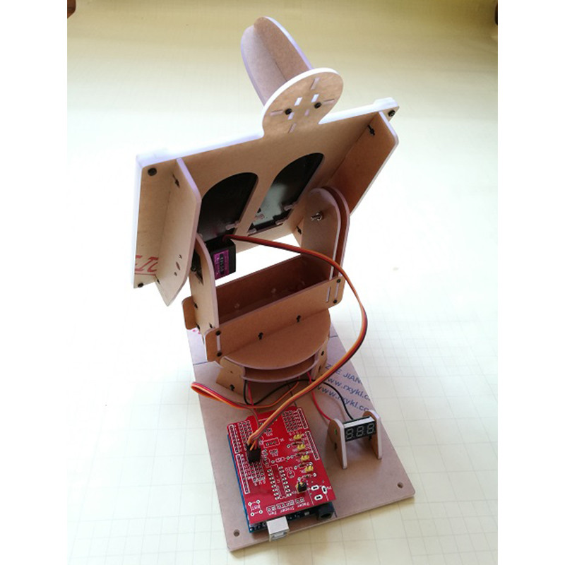 Solar tracker robot kit for education  starter kit