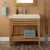Import solid wood bathroom furniture tall caninet single rack bathroom modern bathroom furniture from Vietnam