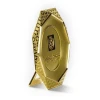 souvenir zinc alloy custom gold octagon metal trophy 3D plaques