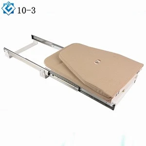 Space Saving Kitchen Furniture Accessories Hidden in-wall Cabinet Pull Out Slide Rotary Drawer Folding Ironing Board
