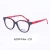 Import Spectacles Eyeglasses Frames Blue Lenses Medical Optical Glasses Transparent Crystal Clear Plastic Spectacle Frames from China