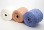 Spot Goods Various Colors Fabric & Textiles Raw Material 4.5Nm/1 100% Acrylic Crochet Thread for Knitting Sweaters Scarves Hats