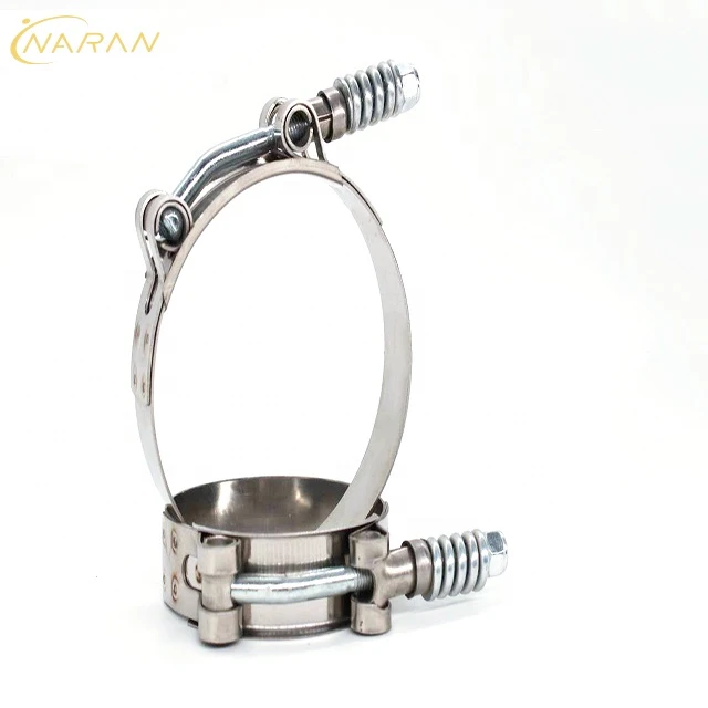 Spring type t type hose clamp american worm type clamp