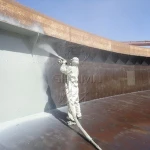 SPUA two component polyurea waterproof elastomer coating for pool