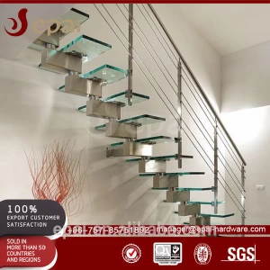 ss304 stair handrails/ balustrades banisters for wholesale