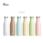stainless steel bullet vacuum flask thermos vaccum flask cola water bottle