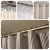 Import Stainless Steel Curtain Hooks Bath Curtain Rollerball Shower Curtain Rings Hooks 5 Rollers Polished Satin Nickel Ball from China