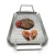 Import stainless steel grill pan with handle bbq accessories bbq grill cooking pan plate from China