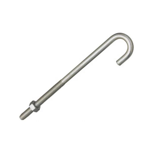 Stainless Steel Jhook Bolts With Nuts For Quality Assurance from