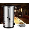 Stainless Steel Kettle Electric Milk Warmer Kitchen Appliance Metal Water Boiler Tea Bucket Removable Coffee Urn