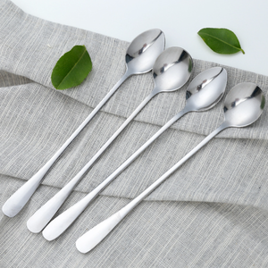 Stainless steel long handle spoon coffee spoon