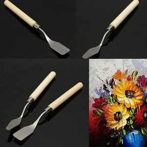 Stainless Steel Oil Knives Artist Crafts Spatula Palette Knife For Oil Painting Art Set Supplies DIY Craft Wholesale