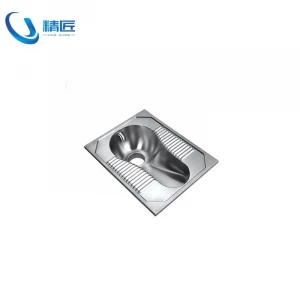 Stainless steel squatting pan  Western prison toilets