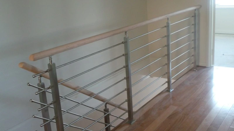 Stainless steel Stair Railings / Handrails Position and Wall Mounted staircase railing
