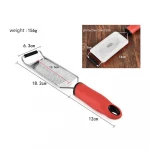 Stainless Steel Zester Cheese Grater Kitchen Multi Function Hand Held Grater Zester for Lemon Garlic Ginger