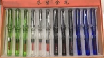 students Zhengzi hard pen calligraphy practice pen, high-grade big tip rotary inking hero eternal 7035 fountain Pens