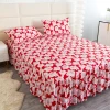Summer Annes Wholesale Skin Friendly Breathable 3-piece Set Bed Skirts Bed Sheet