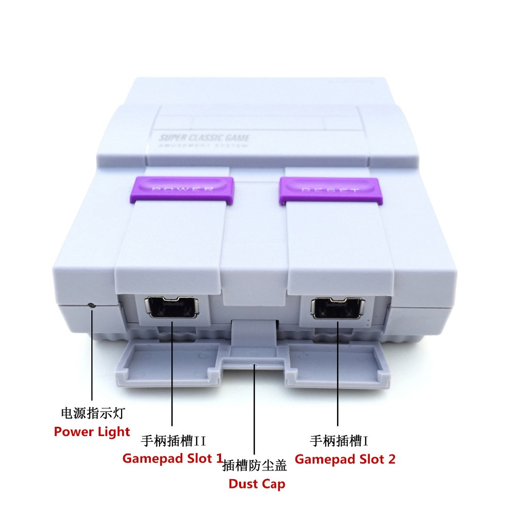 Buy Super Snes 8-bit Home Mini Game Retro Classic Av / Hd Output ...