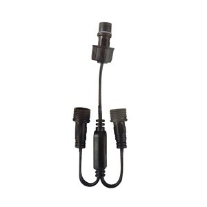 Super Yard Pathway Lighting Low Voltage &quot;Y&quot; Adapter for Stonepoint LED Landscape - YY-CL
