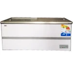 Supermarket frozen meat freezer glass door Display freezer with CE