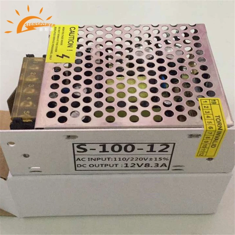 switching small size 12v uninterrupted power supply unit 100w 8.5a 110*78*38mm