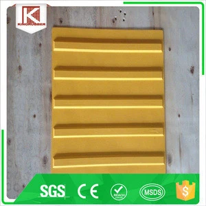 Tactile Paving /round dot rubber tactile tile/TACTILE TILE Made in China