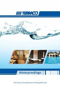 Terraco waterproofing materials - overview