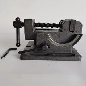 Tilting machine vise 3 inch QKD75 vise clamp for sales