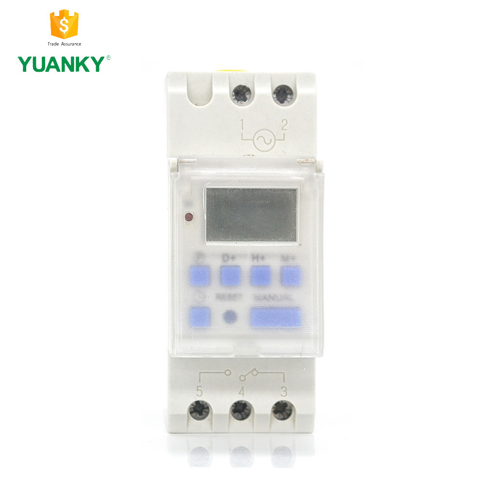 Buy Timer Factory Outlet Yhc15a Din Type Timer Switch Programmable ...
