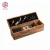 Import top high custom wooden/bamboo red wine bottle tool boxes with foam insert from China