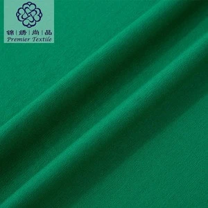Top quality cheap price cotton muslin 97 cotton 3 spandex knit fabric cotton fabric for tshirts wholesale telas de algodon