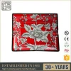 Top quality Chinese wholesale hand printed porcelain tray retro keyboard serving ceramic tray