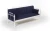 Import TOP QUALITY Garden Furniture Set/3+1+1/ +Coffee Table-White  Metal Frame and  Navy Blue  Pillows from China