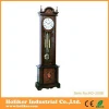 top quality wood floor stand clock chiming grandfather clock