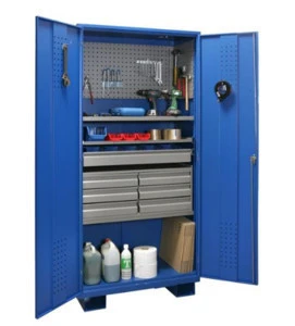 Top Sale And Cheap Workshop Metal Garage Storage Cabinet Steel Tool Cabinet