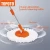 Import TOPOTO SS Telescopic Handle Portable Replacement 360 Spining Mophead Mop House Cleaning Mop from China