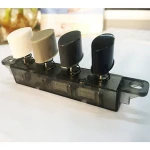 Towei factory directly sell best quality 4 white electrical push button control 1(0.5)A~250V keyboard switch