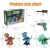 Import Toy Cheap Small Insects Bulk Car Transparent Kids Figures Kitchen Pipe Dinosaur Animals Animal Toys Plastic from China