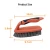 Import TPR & Plastic Series cleaning washing scrubbing brush with handle wood bamboo kitchen scrub cleaning brush set from China