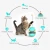 Import Treat Dispenser Toy for Cats Custom ABS Pet Products for Cats Interactive Toys Cats and Dogs from China