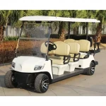 Trustworthy Supplier Golf Cart 8 Seater Electric Golf Cart Sightseeing Car 4 Wheel Drive Golf Buggy Electric Cart