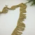 Import twisted tassel trim fringe,sofa gold metallic bullion fringe from China