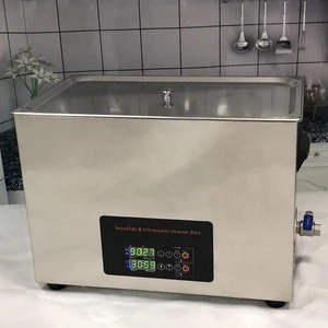 Ultrasonic added for even heat tenderising hard tissue also as cleaner with professional functions 28 Liter Sous Vide cooker