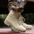 Import US Military Tactical Boots Leather Desert Combat Lightweight Tactical Army Hiking Boots from China