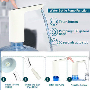 Buy Usb Charging Water Dispenser 5 Gallon Electric Water Bottle Pump ...