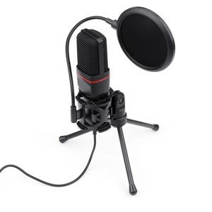 USB Gaming Streaming  Microphone Connect to Pc Mic for Computer Gamer