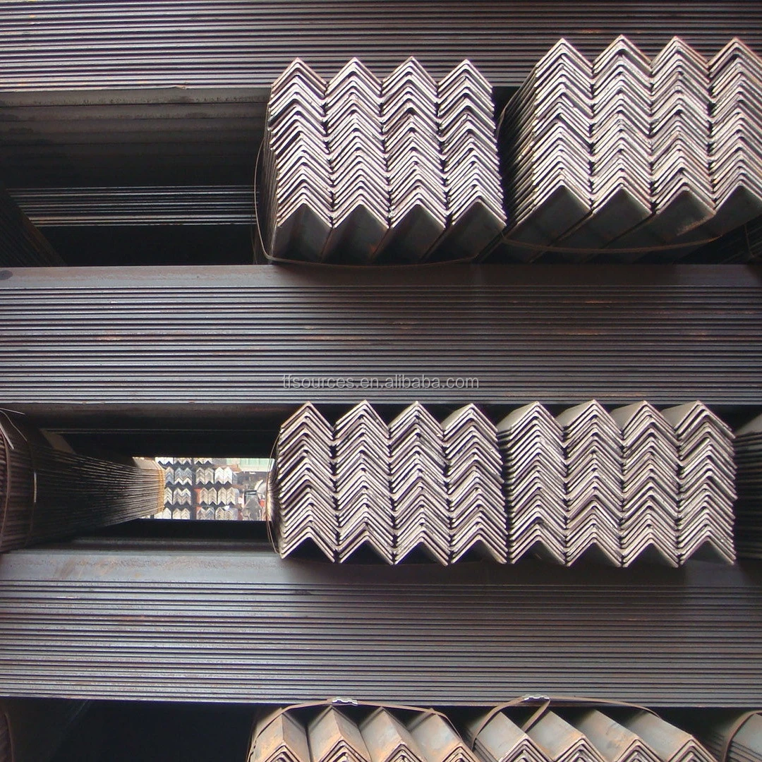 v shaped iron steel angle bar 50*50*3mm galvanized equal angle steel 75x75x5  Hot rolled steel angle standard sizes