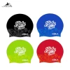 Various Color Lycra swim cap Spandex Swim cap Fabric Swimming cap With Customized Logo